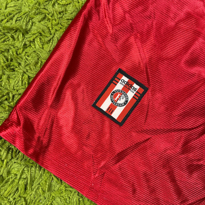 Adidas Feyenoord Rotterdam Cruz Trikot rot Weiß Größe XL 1998 1999