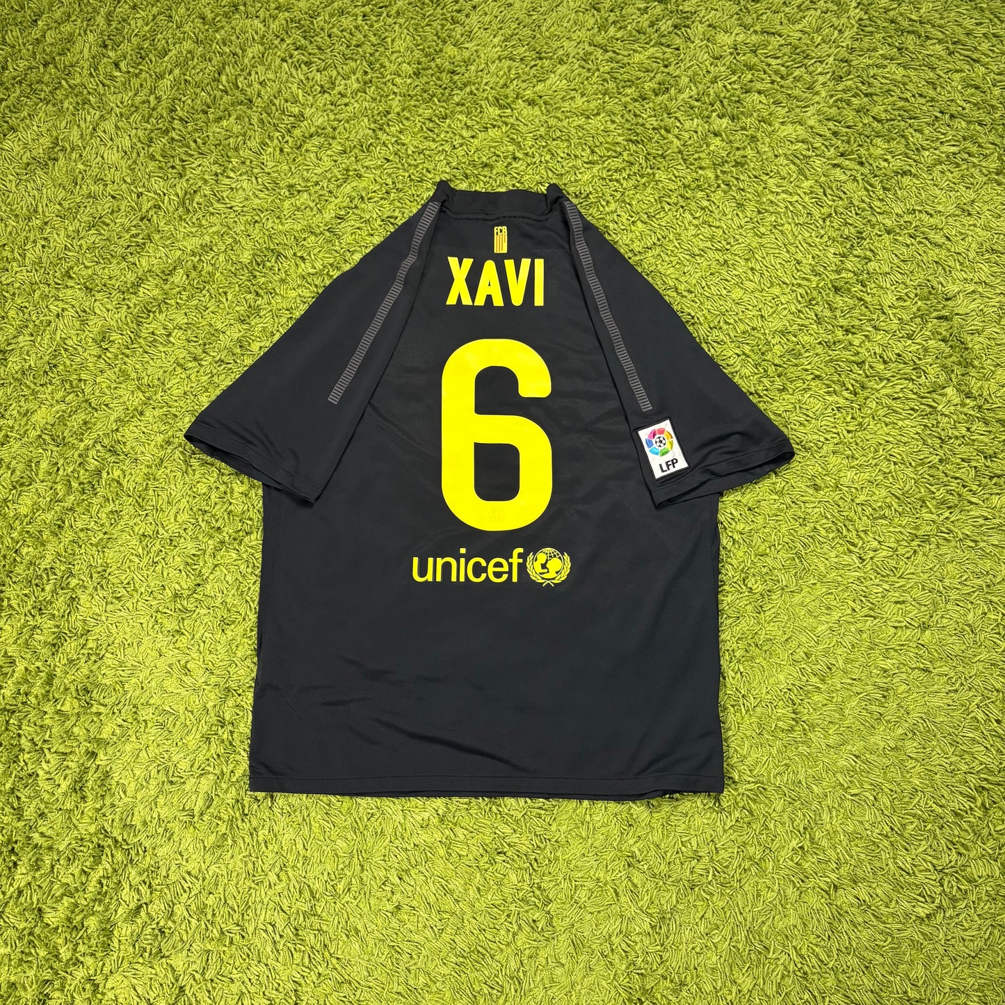 Nike FC Barcelona Xavi Trikot schwarz Größe XL 2011 2012
