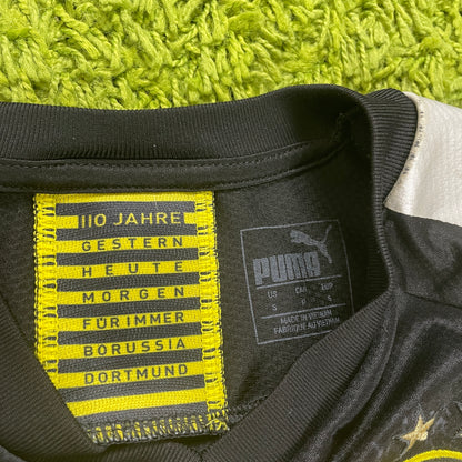 Puma Borussia Dortmund BVB Haaland Trikot grau Größe S 2019 2020