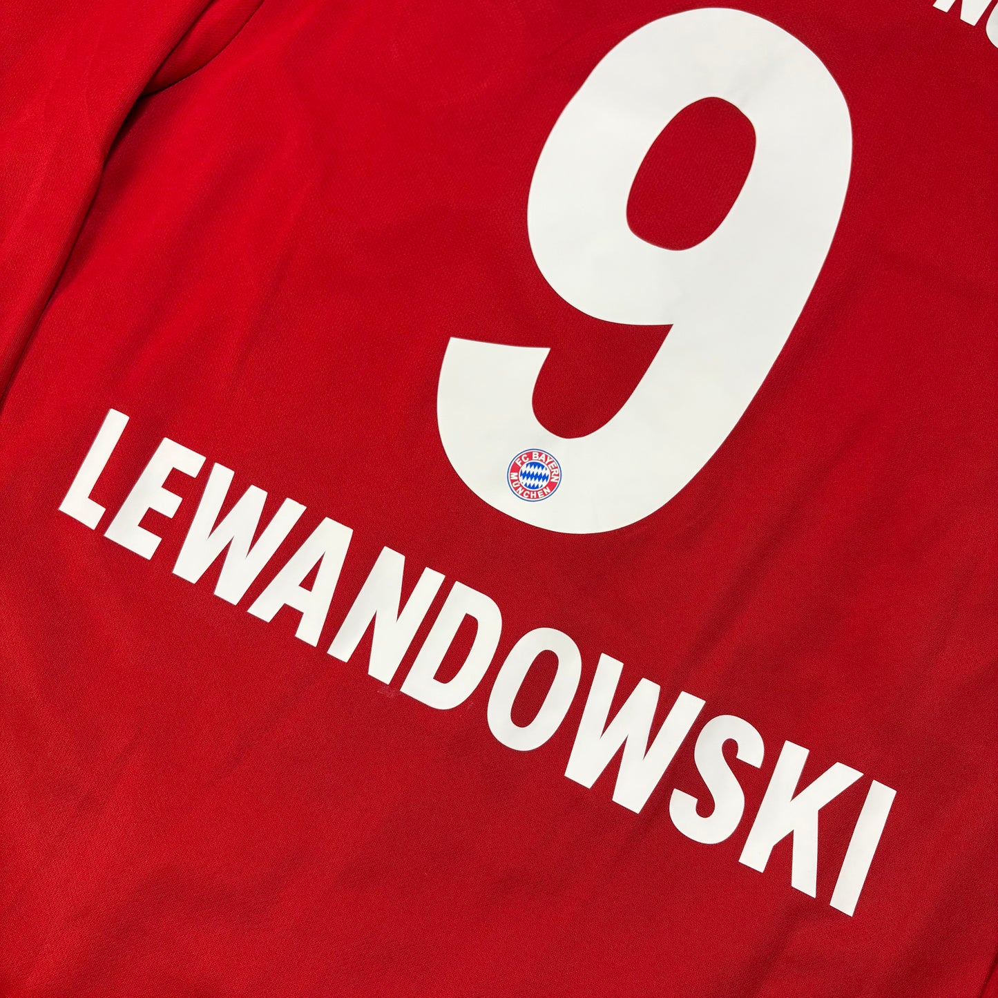 Adidas FC Bayern München Lewandowski Trikot rot Größe L 2018 2019