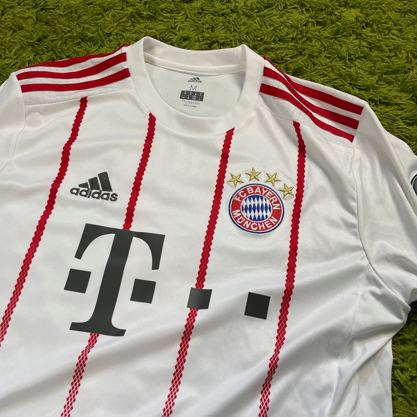 Adidas FC Bayern München Trikot Niklas Süle weiß Größe M 2017 2018