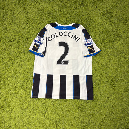 Puma Newcastle United Coloccini Trikot Weiß Größe M 2013 2014