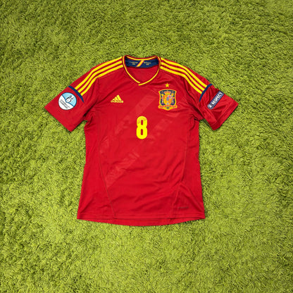 Adidas Spanien Xavi Trikot rot Größe M 2012