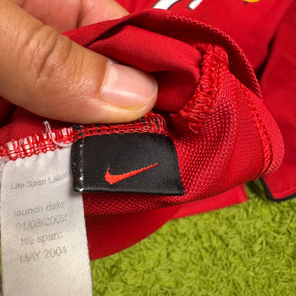 Nike Manchester United Ronaldo CR7 Trikot rot Größe L 2003 2004
