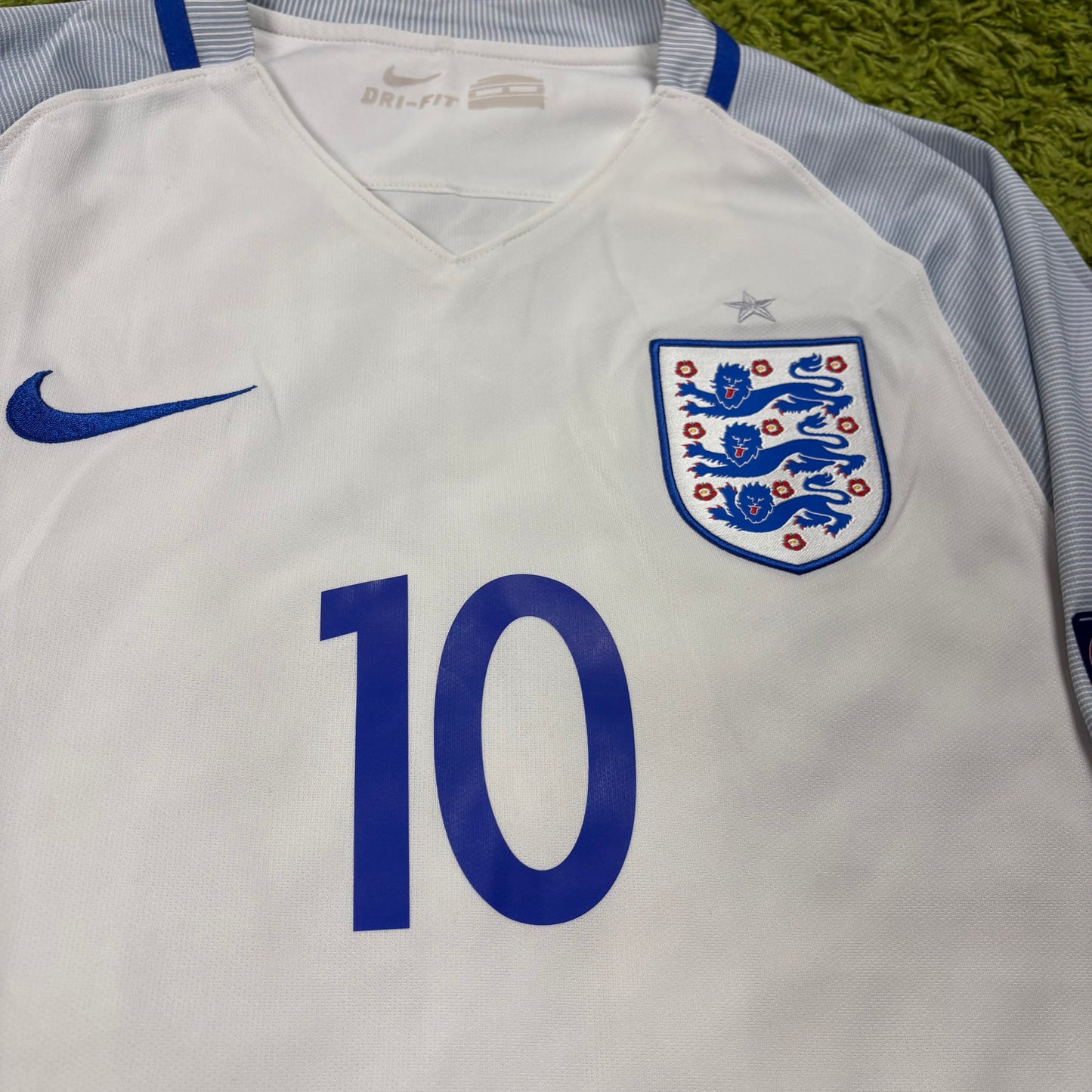 Nike England Rooney Trikot Weiß Größe M 2016