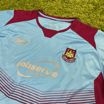 Reebok West Ham United Trikot hell blau Größe XL 2004 2005