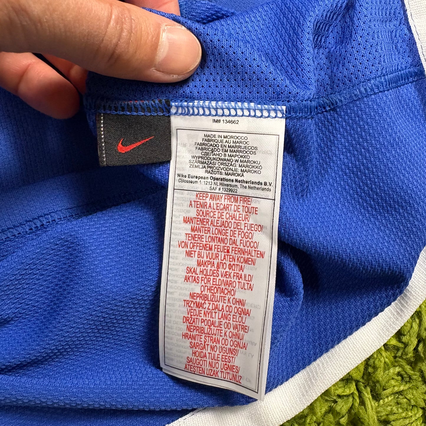 Nike Brasilien Ronaldo R9 Trikot blau Größe L 2006 2008 NEU MIT ETIKETT