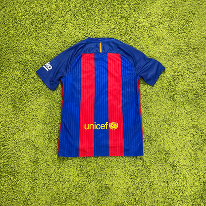 Nike FC Barcelona Trikot blau Größe M 2016 2017