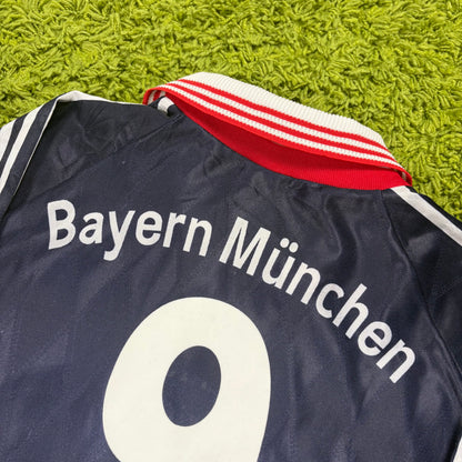 Adidas FC Bayern München Elber Trikot blau Größe M 1997 1998