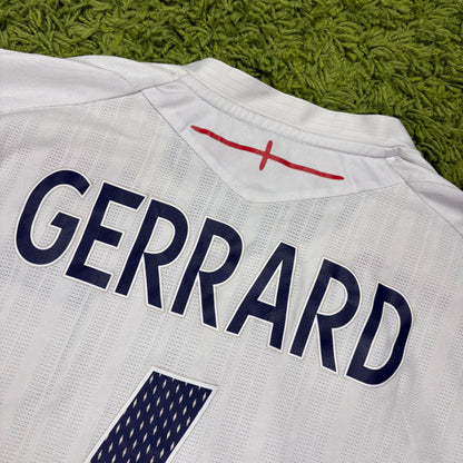 Umbro England Gerrard Trikot Weiß Größe XXL 2008