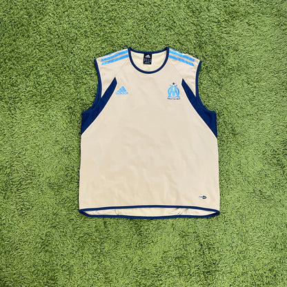 Adidas Olympique Marseille Tanktop Gold Größe L 2005
