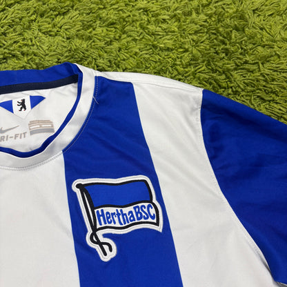 Nike Hertha BSC Berlin Trikot blau weiß Größe L 2014 2015