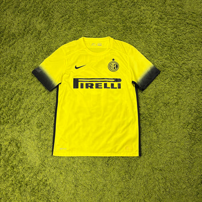 Nike Inter Mailand Milan Jovetic Trikot Gelb Größe M 2015 2016