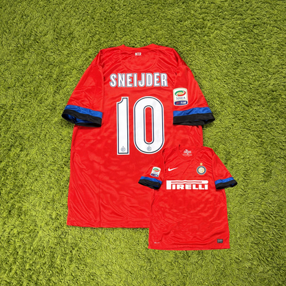 Nike Inter Mailand Milan Sneijder Trikot rot Größe L 2012 2013