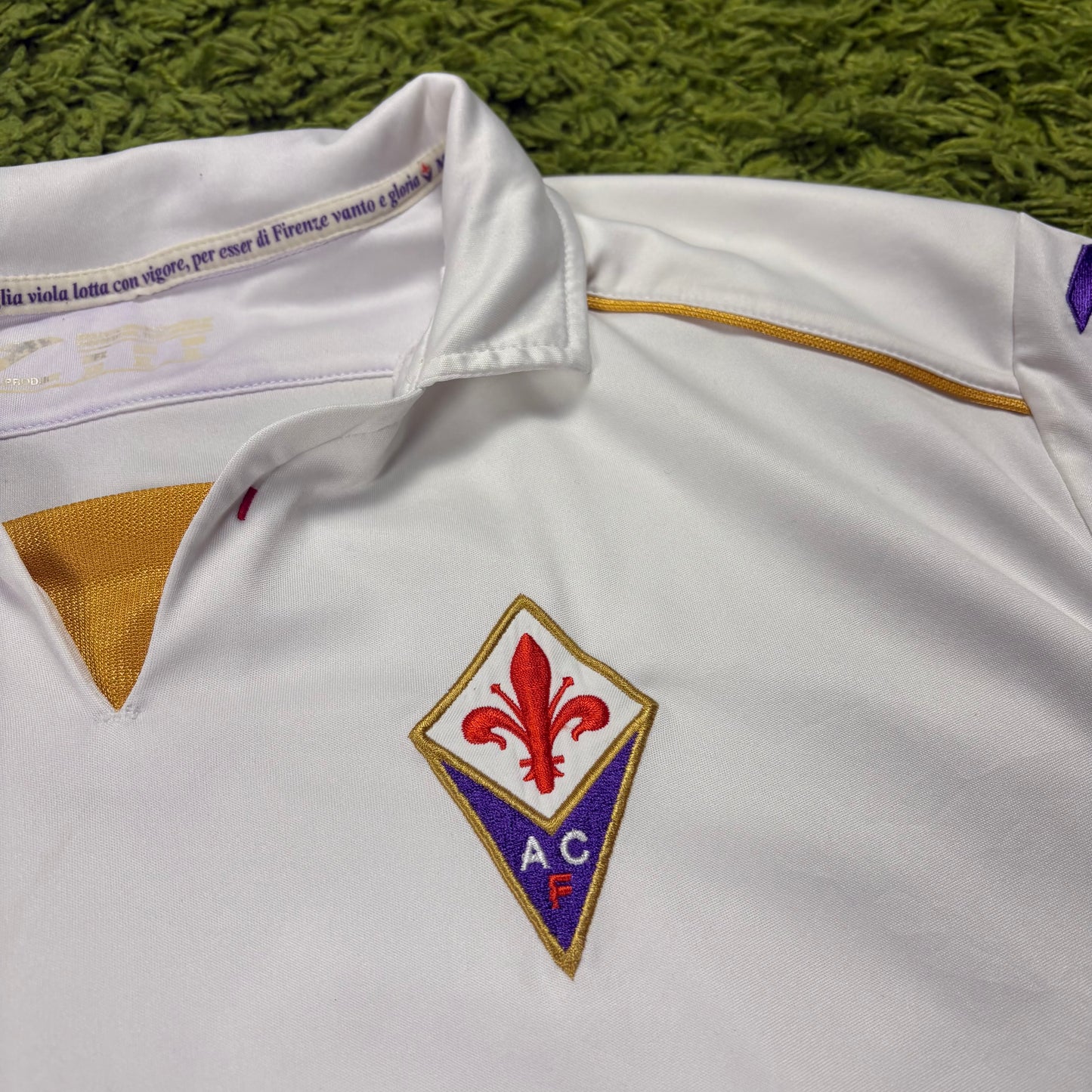 Joma AC Florenz Fiorentina Gomez Mario Trikot Weiß Größe XL 2013 2014