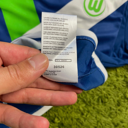 Kappa VFL Wolfsburg Trikot blau Größe L 2014 2015