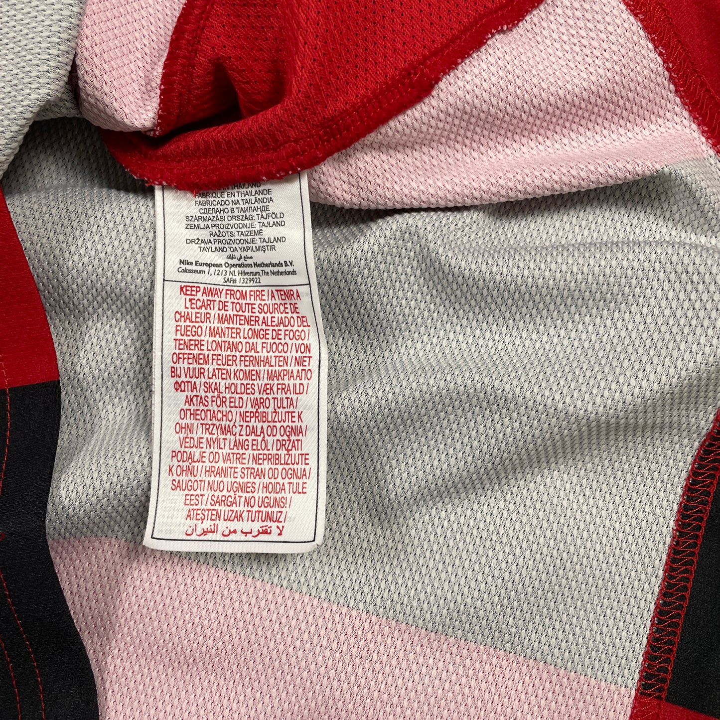 Nike SV Wehen Wiesbaden Trikot rot Größe XL 2009 2010