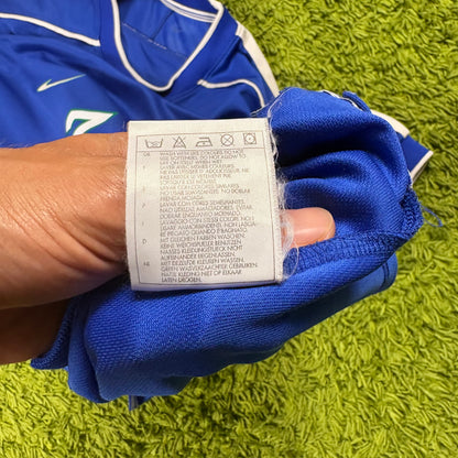 Nike Brasilien Ronaldo (Ronaldinho) Trikot blau Größe XL 1998