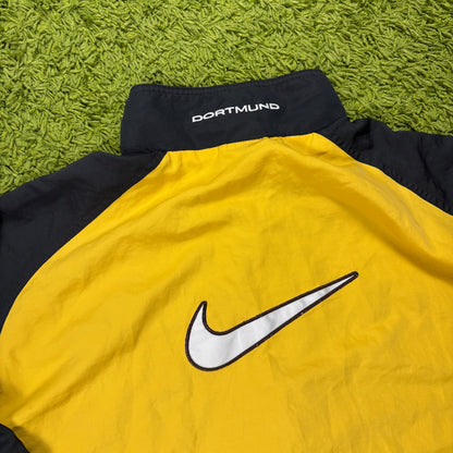 Nike Borussia Dortmund Trainingsjacke Jacke gelb Größe L 1998