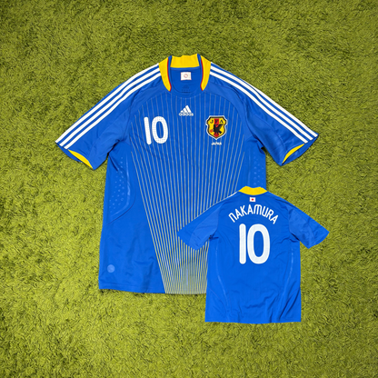 Adidas Japan Nakamura Trikot blau Größe L 2008