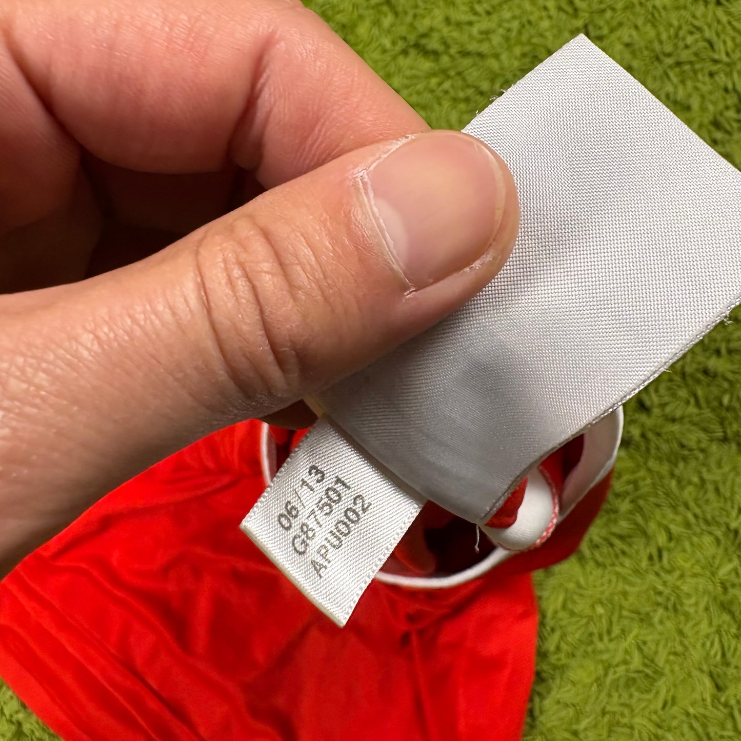 Adidas Russland Trikot rot Größe L Training