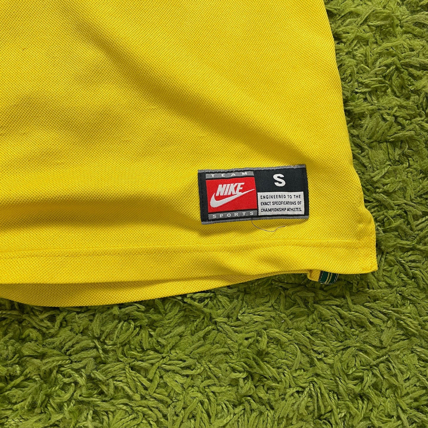 Nike Brasilien Brasil Trikot gelb Größe S 1998 2000