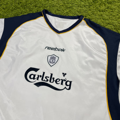 Reebok FC Liverpool Trikot grau Größe XL 2001 2002