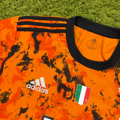 Adidas Juventus Turin Ronaldo Trikot Orange Größe XL 2020 2021