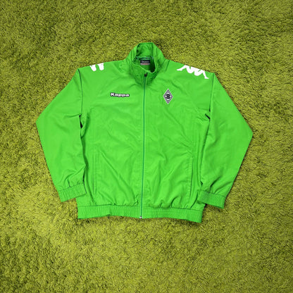 Kappa Borussia Mönchengladbach Trainingsjacke Jacke grün Größe XL