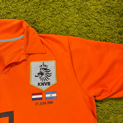 Nike Niederlande Holland Van Nistelrooy Trikot Orange Größe L 2006