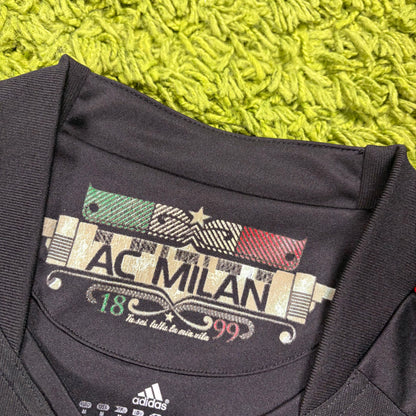 Adidas AC Mailand Milan Ronaldinho Trikot schwarz Größe M 2010 2011