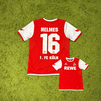 Erima 1. FC Köln Helmes Trikot rot Größe M 2013 2014