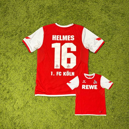 Erima 1. FC Köln Helmes Trikot rot Größe M 2013 2014