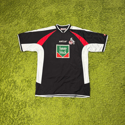 Saller 1. FC Köln Funny Frisch Trikot schwarz Größe XXL 2003 2004
