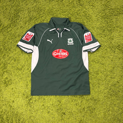 Puma Plymouth Argyle Trikot Grün Morris Größe L 2005 2006