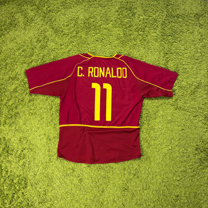 Nike Portugal Cristiano Ronaldo Trikot rot Größe L 2002