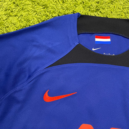 Nike Niederlande Holland Xavi Simons Trikot blau Größe XL 2022