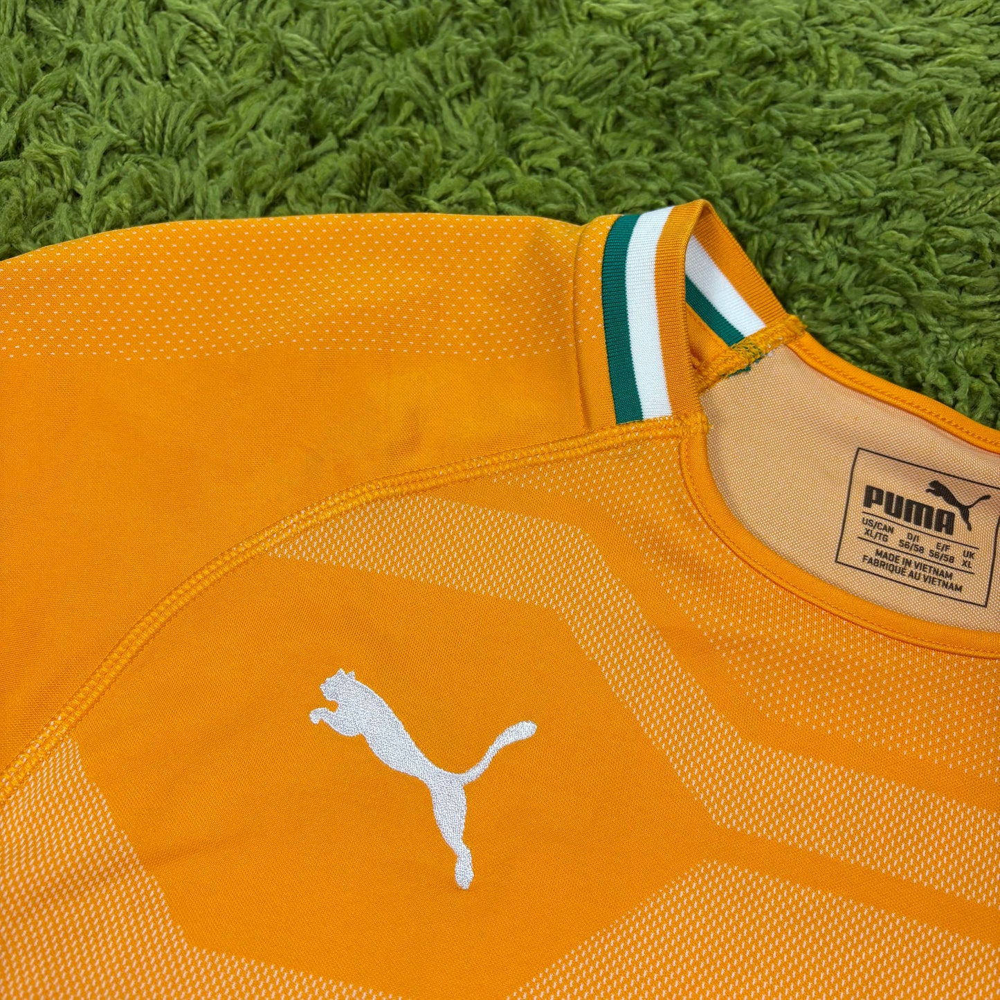 Puma Elfenbeinküste Zaha Trikot Orange Größe XL 2018