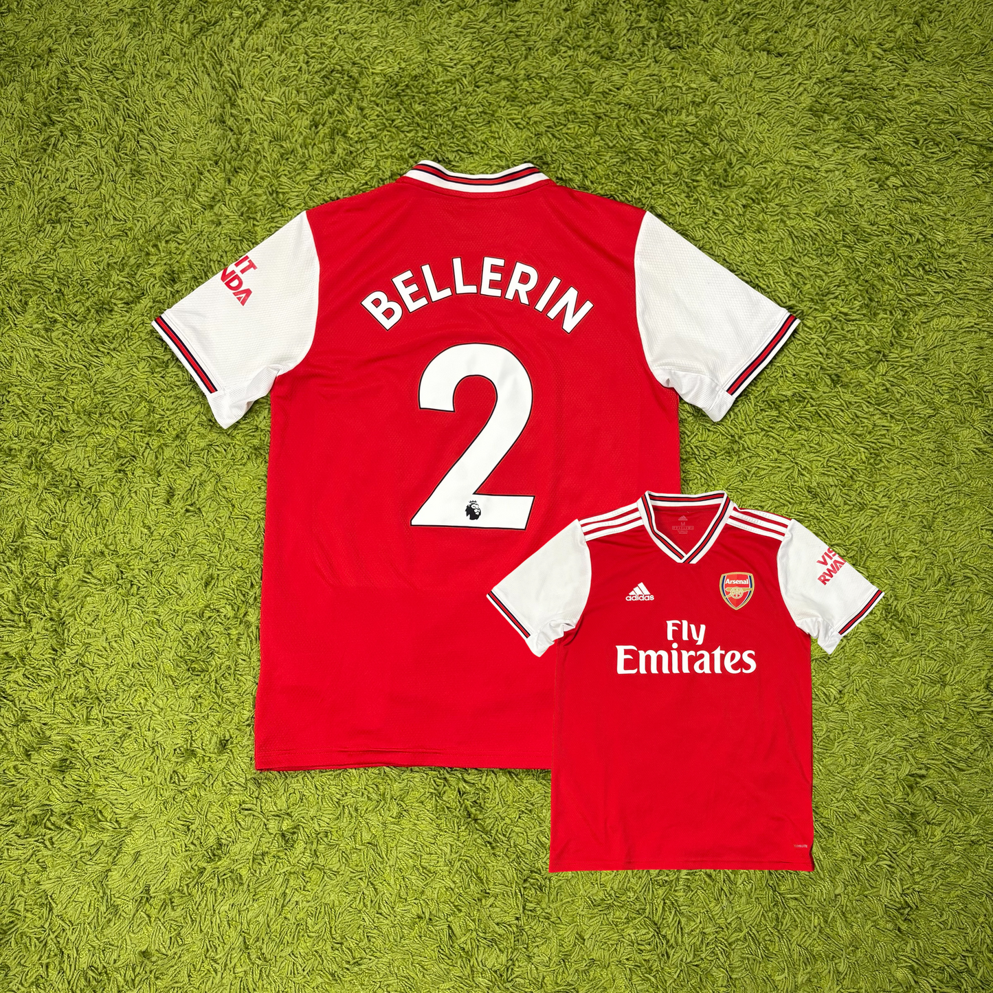 Adidas FC Arsenal Bellerin Trikot rot Größe M 2019 2020