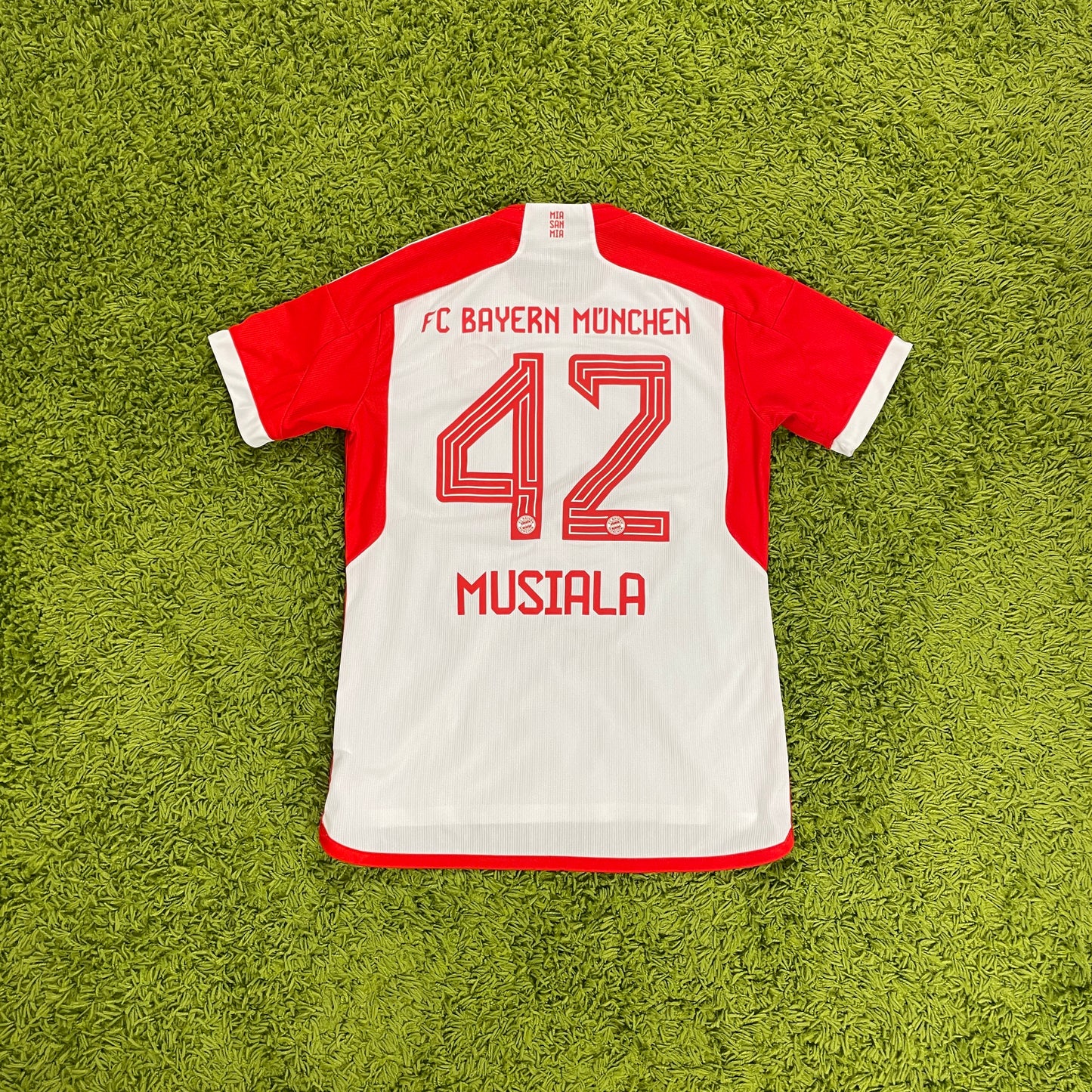 Adidas Musiala FC Bayern München Trikot weiß Größe M 2022 2023