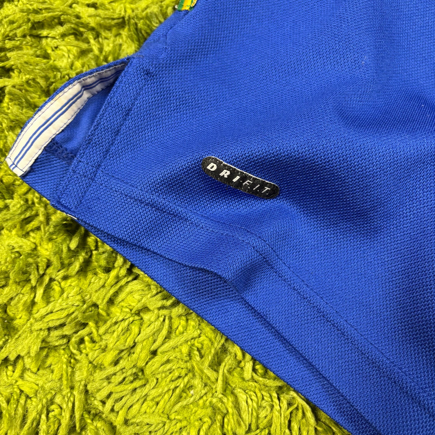 Nike Brasilien Ronaldo (Ronaldinho) Trikot blau Größe XL 1998