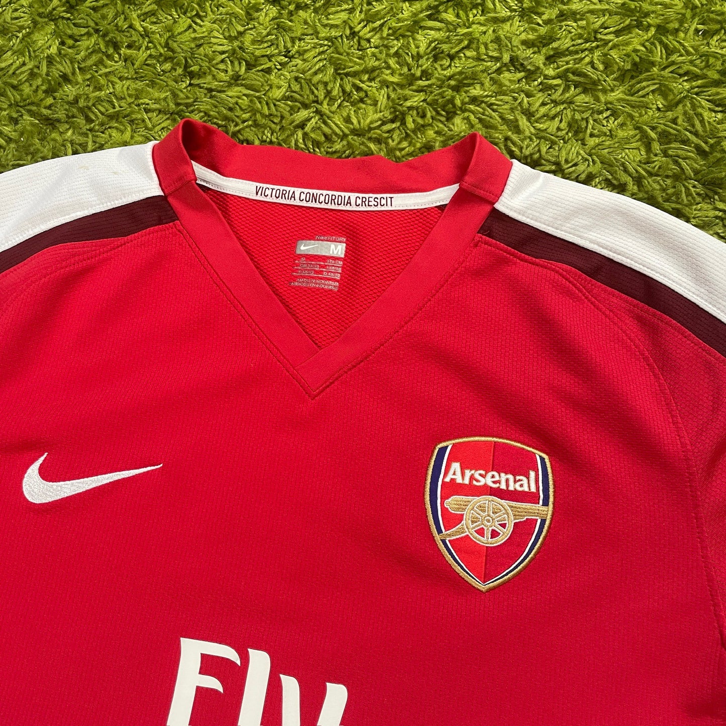 Nike FC Arsenal London Trikot rot weiß Größe M 2008 2009