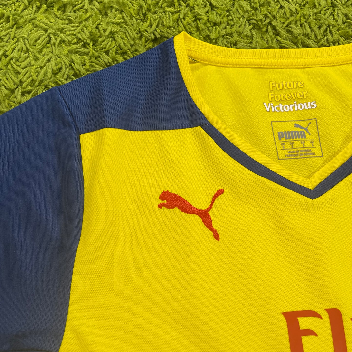 Puma FC Arsenal Trikot gelb Größe S 2014 2015