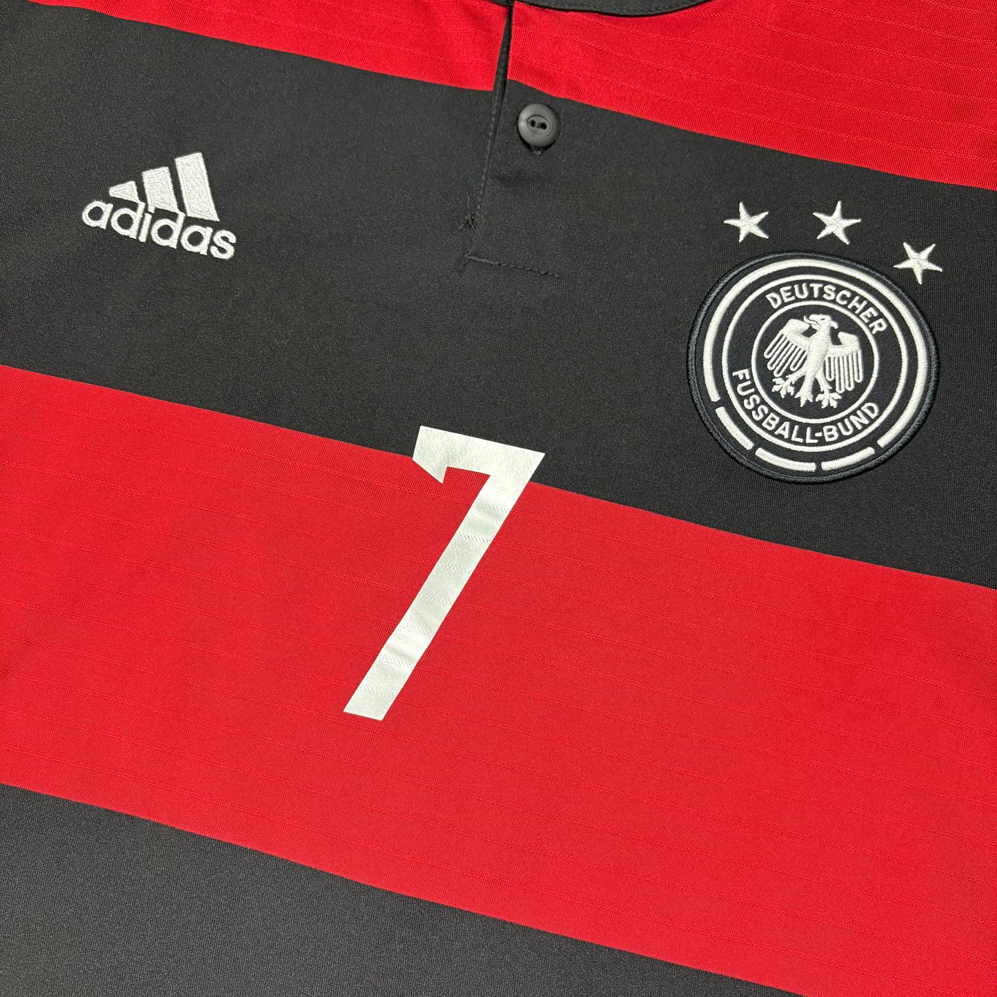 Adidas Deutschland DFB Schweinsteiger Trikot rot schwarz Größe L