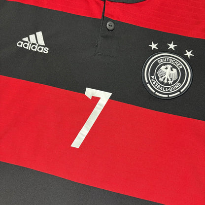 Adidas Deutschland DFB Schweinsteiger Trikot rot schwarz Größe L