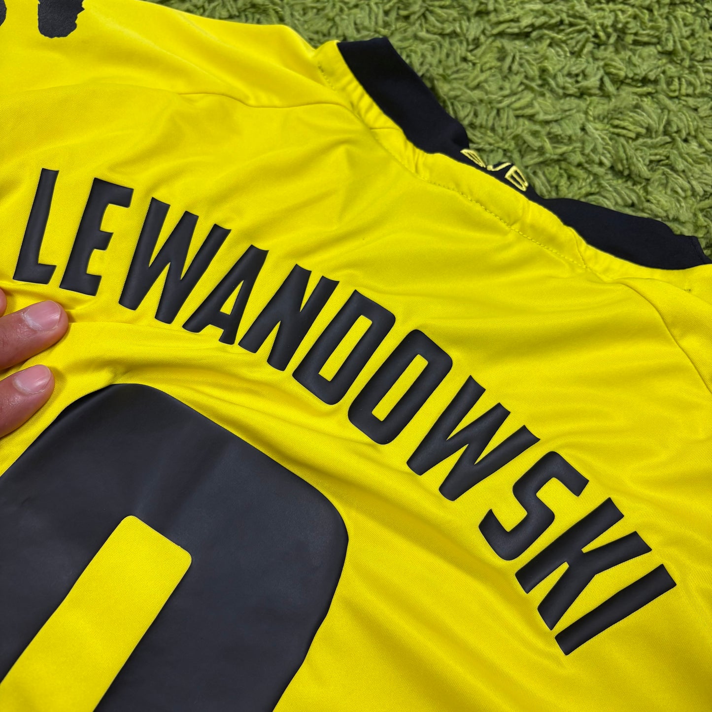 Kappa Borussia Dortmund Lewandowski Trikot Gelb Größe XL 2011 2012