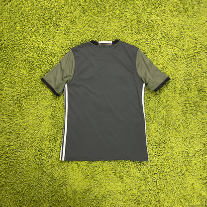 Adidas Deutschland Trikot grau wendbar 2016 Größe M DFB