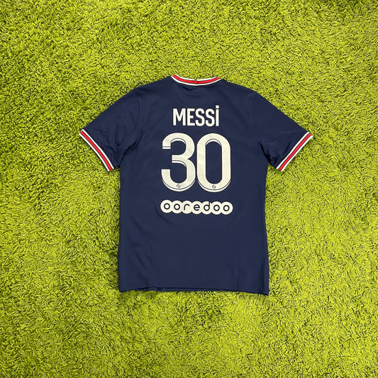Nike Paris Saint Germain Messi Trikot blau Größe M 2021 2022