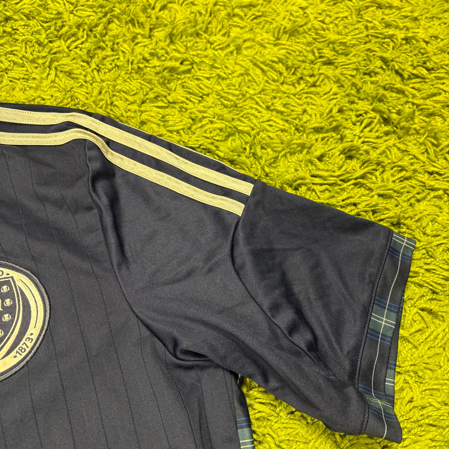 Adidas Schottland Robertson Trikot blau Größe M 2014
