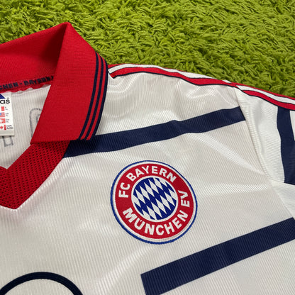 Adidas FC Bayern München Trikot weiß Größe XL 1998 2000